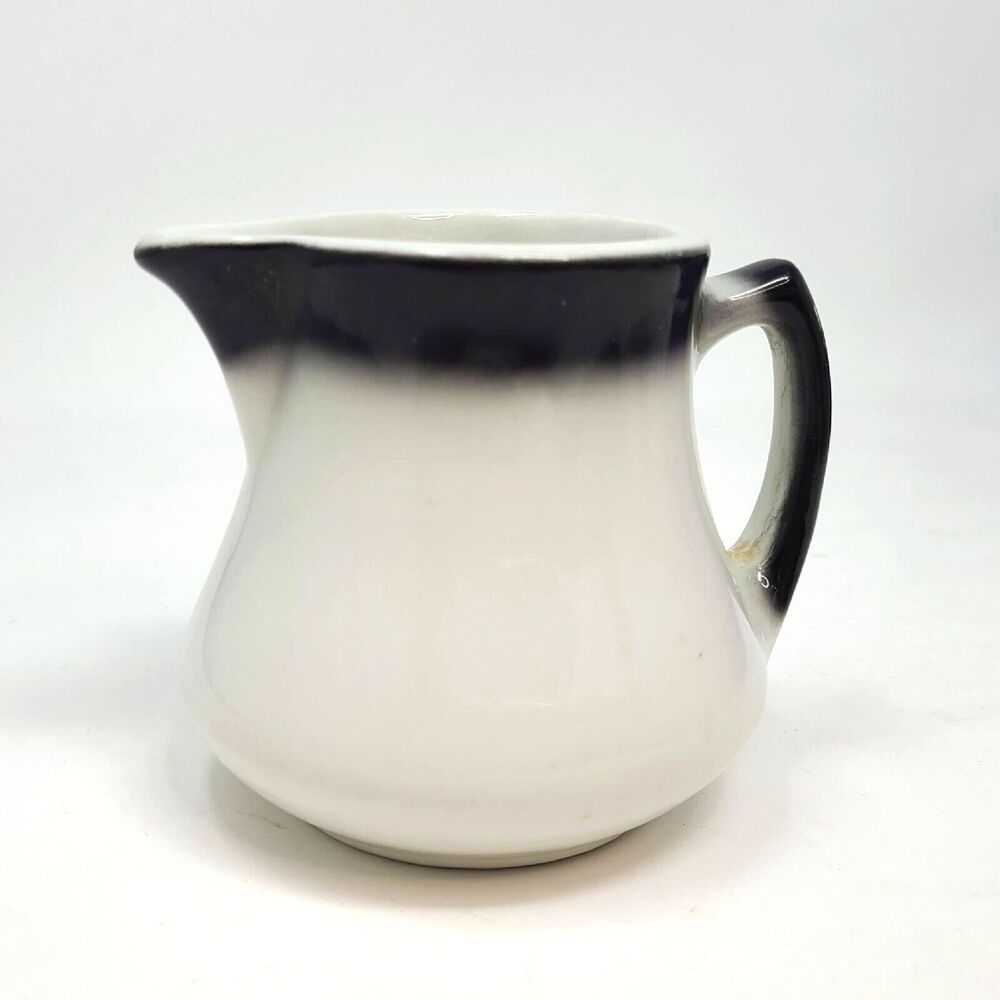 Creamer Airbrush Restaurant Ware Jackson China Falls Creek PA Syrup Pitcher